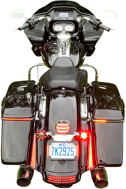 CUSTOM DYNAMICS Saddlebag Lights - Smoke Lens CD-LPDC-BCM-S