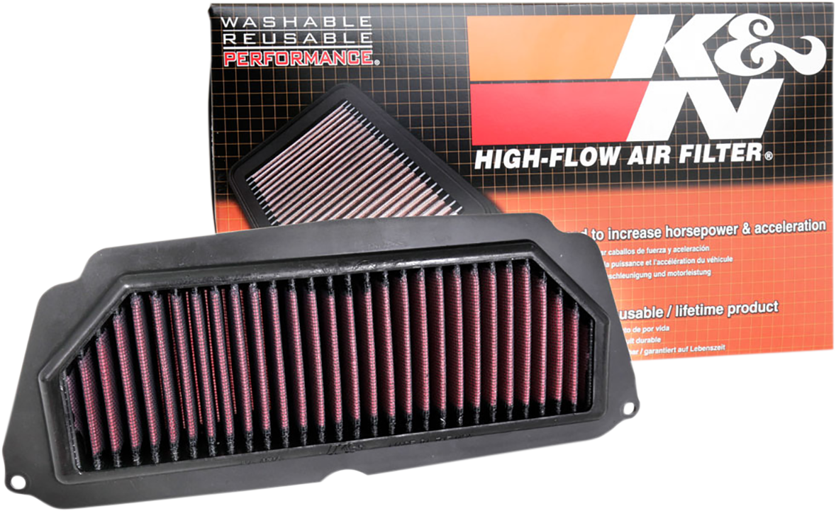 K & N OE Replacement High-Flow Air Filter - Honda HA-6519