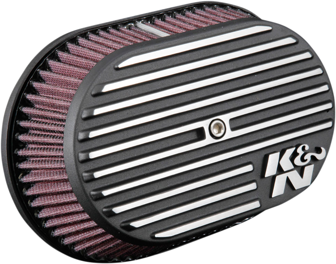 K & N Street Metal Air Intake Kit - Side Drift - Black - M8 RK-3956