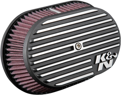 K & N Street Metal Air Intake Kit - Side Drift - Black - M8 RK-3956