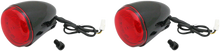 CUSTOM DYNAMICS ProBEAM® Turn Signals - Black/Red PB-IND-RTS-R-B