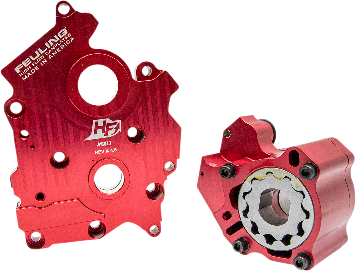 FEULING PARTS Race Series Oil Pump with Plate - Oil Cooled Motors - '17-'24 M8 7197