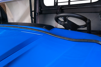 SEIZMIK Folding Windshield - Hard Coated Polycarbonate - Mule 50-26095KIT
