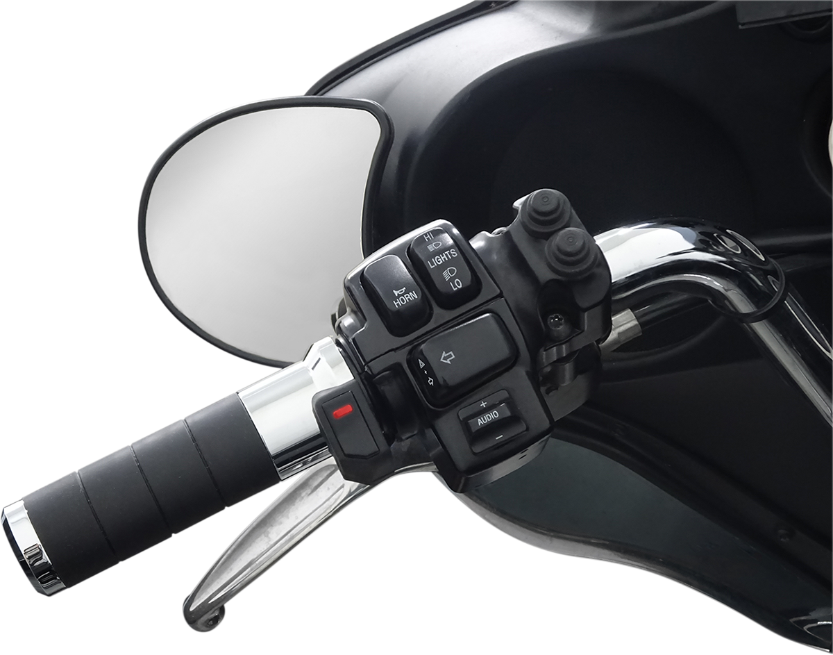 KOSO NORTH AMERICA Titan-X Heated Grips - 1" - Chrome AX068M10