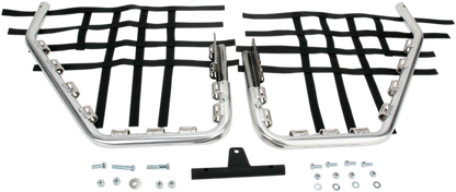 DG PERFORMANCE Nerf Bars - YFM 700R - Natural/Black 60-4475
