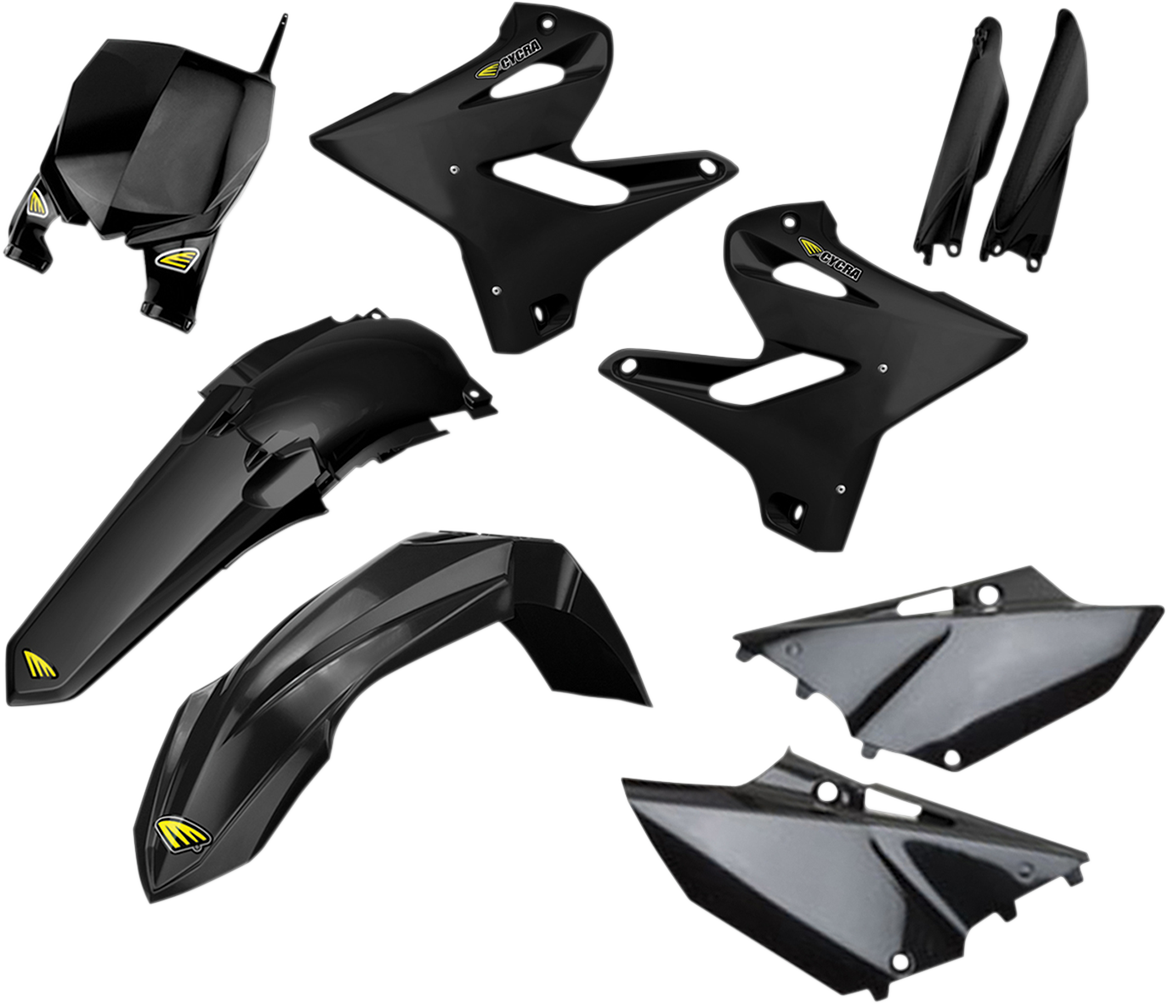 CYCRA Body Kit - Powerflow - Black - Yamaha - YZ '15-'22 1CYC-9316-12