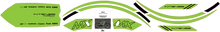 D'COR VISUALS Graphics Kit for Tazer MX - Green 10-80-100-GR