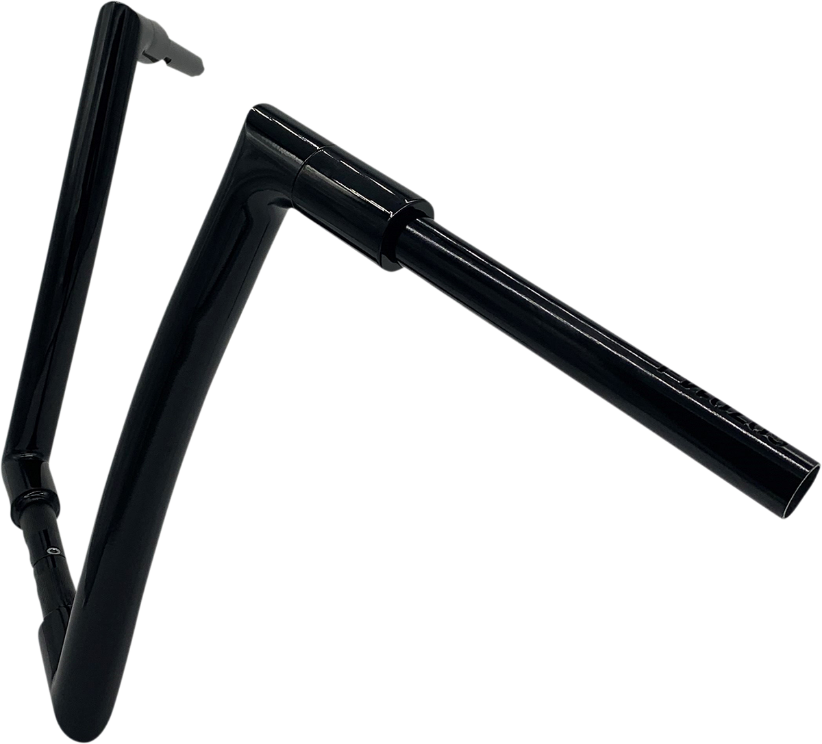 FAT BAGGERS INC. 1-1/2" EZ Install Flat Top Handlebar - 14" - Black 607014-B