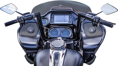 KHROME WERKS Buck-50 Handlebar - FLT - 12" - Black 300722