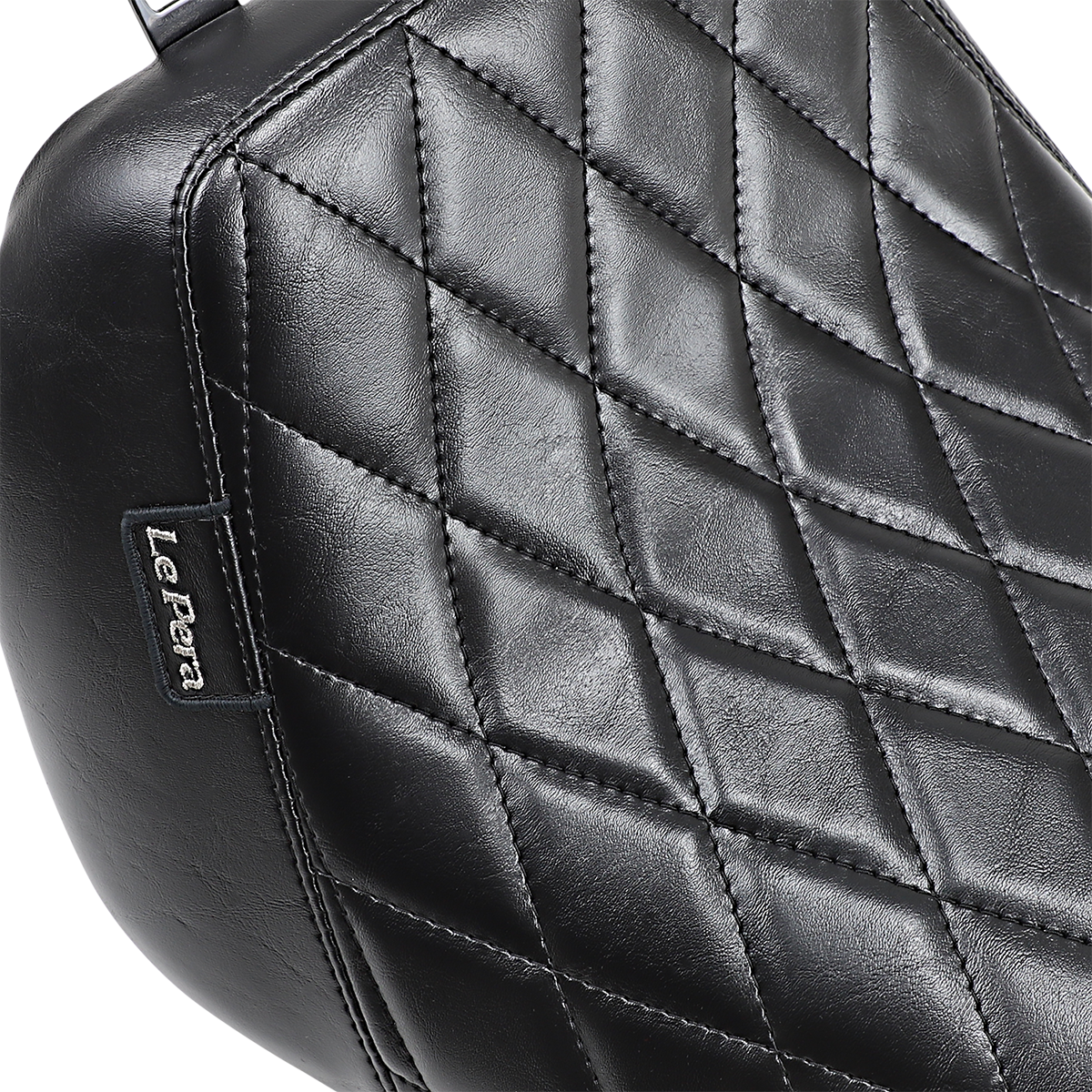 LE PERA Bare Bones Solo Seat - Diamond Stitch - Black - FLFB/S '18-'23 LYO-007DM