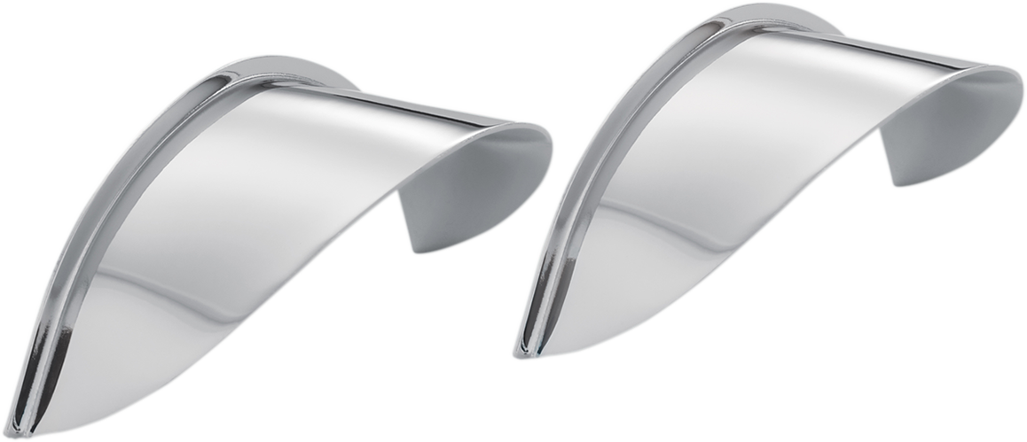 SHOW CHROME 4-1/2" Spotlight Visor - Chrome 1-229