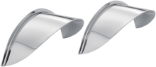 SHOW CHROME 4-1/2" Spotlight Visor - Chrome 1-229