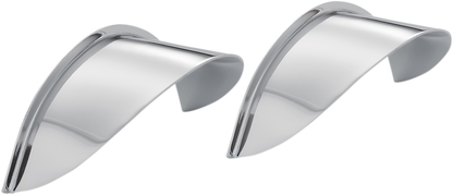 SHOW CHROME 4-1/2" Spotlight Visor - Chrome 1-229