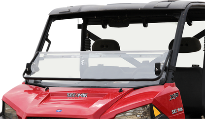 SEIZMIK Folding Windshield - Polycarbonate - Ranger 50-23079KIT