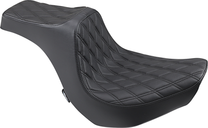 DRAG SPECIALTIES SEATS Predator III Seat - Double Diamond - Black Stitching - FXBR/S '18-'20 0802-1267