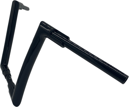 FAT BAGGERS INC. 1-1/2" EZ Install Flat Top Handlebar - 12" - Black 608012-B