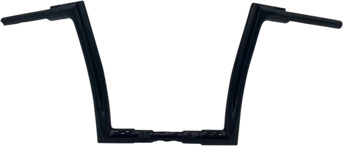 FAT BAGGERS INC. 1-1/2" EZ Install Flat Top Handlebar - 12" - Black 608012-B