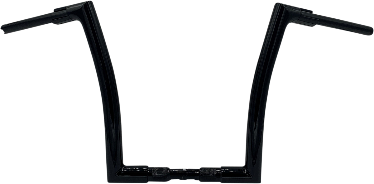 FAT BAGGERS INC. 1-1/2" EZ Install Flat Top Handlebar - 14" - Black 608014-B
