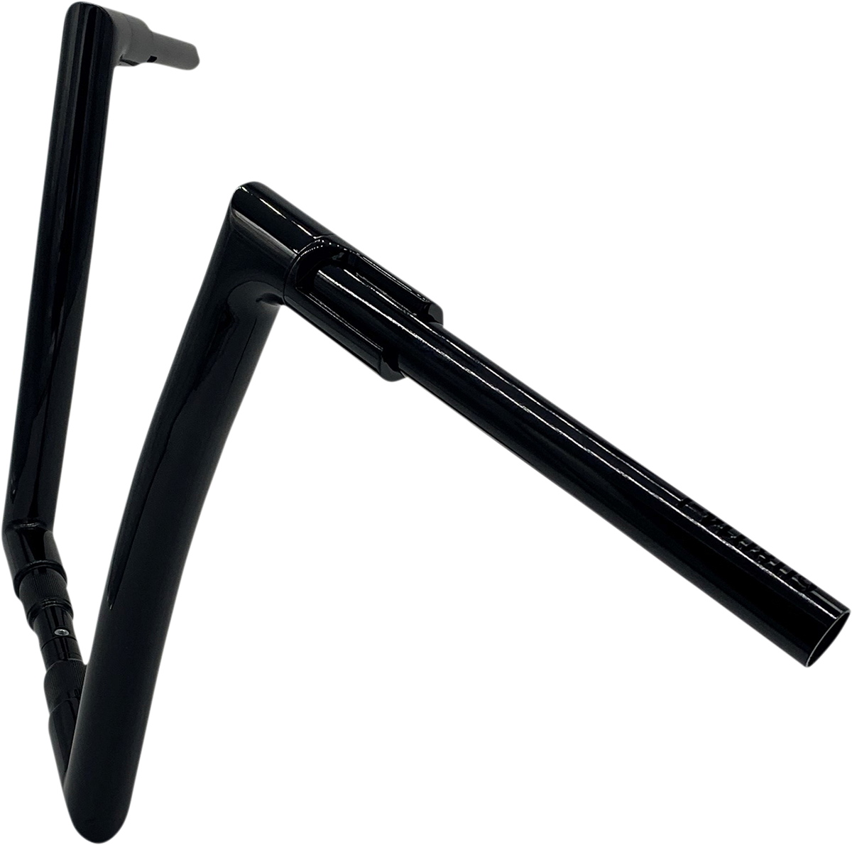 FAT BAGGERS INC. 1-1/2" EZ Install Flat Top Handlebar - 14" - Black 608014-B