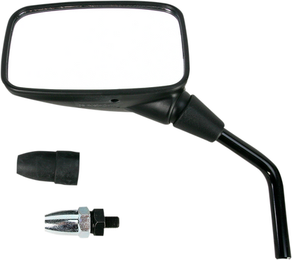 EMGO Mirror - Side View - Rectangle - Black - Left 20-43022