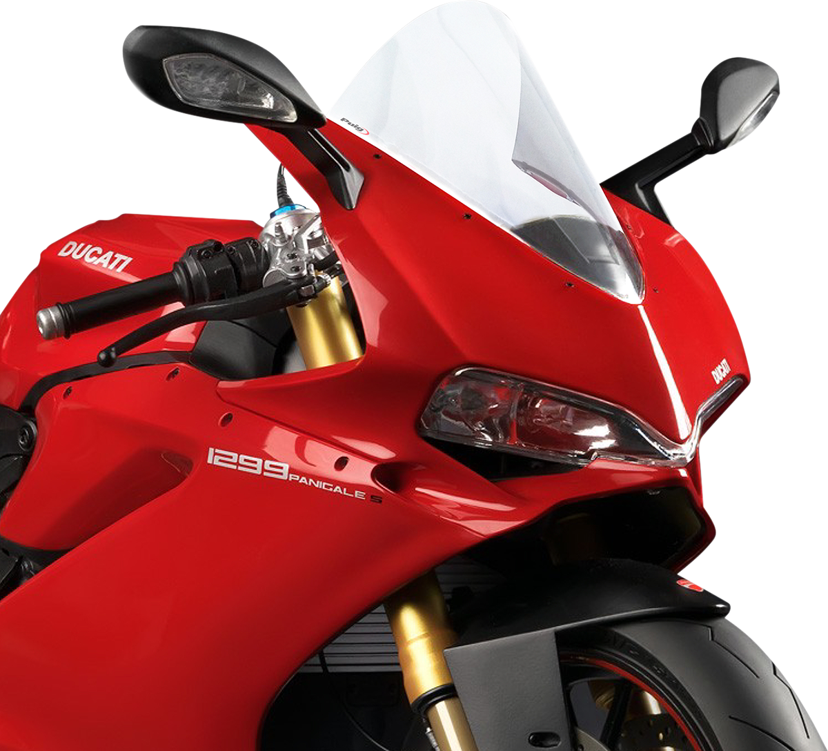 PUIG HI-TECH PARTS Race Windscreen - 14-1/2" - Clear - Panigale 7621W