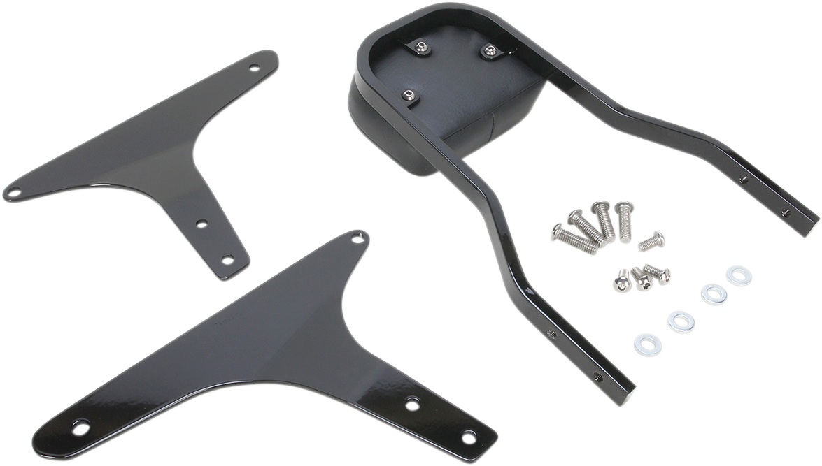 COBRA Short Sissy Bar - Black - Softail 602-1201B
