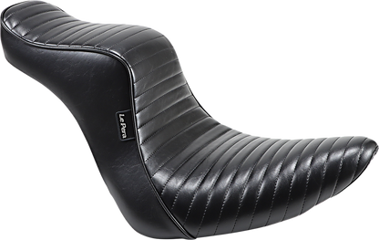 LE PERA Cherokee Seat - Pleated - Black - FLFB '18-'23 LYO-020PT