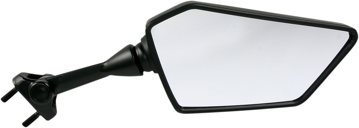 EMGO Mirror - Side View - Polygon - Black - Right 20-43091