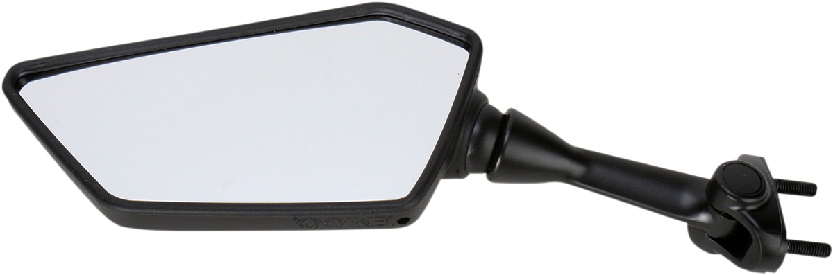 EMGO Mirror - Side View - Polygon - Black - Left 20-43092