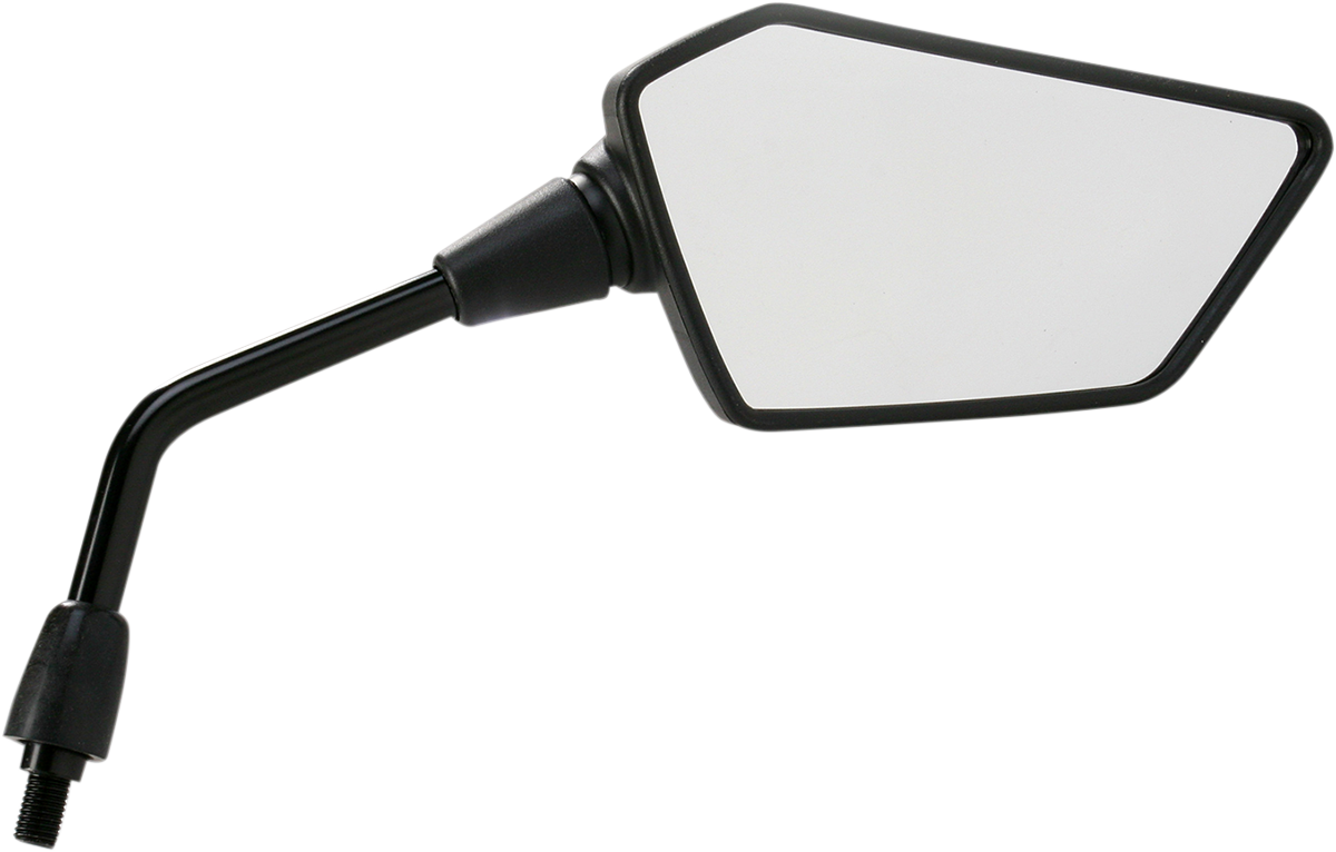 EMGO Mirror - Side View - Polygon - Black - Right 20-49221