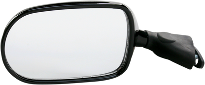 EMGO Mirror - Side View - Oval - Black - Left 20-55202