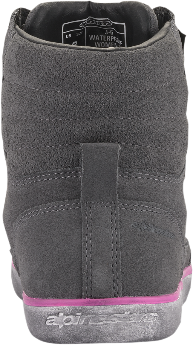 ALPINESTARS J-6 Waterproof Women's Shoes - Gray/Pink - US 5.5 254222090955.5