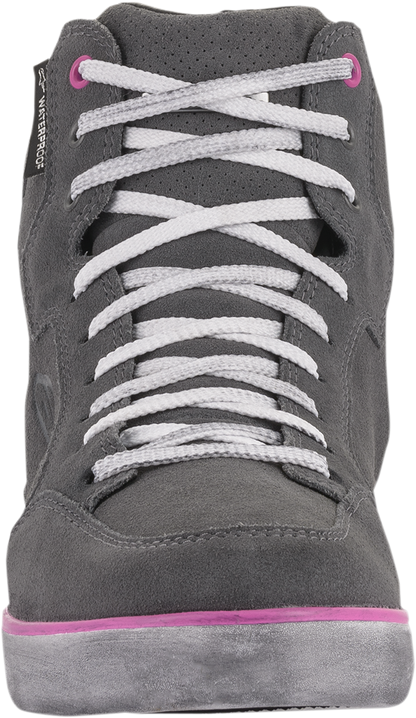 ALPINESTARS J-6 Waterproof Women's Shoes - Gray/Pink - US 10 2542220909510