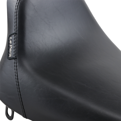 LE PERA Bare Bones Solo Seat - Smooth - Black - FL/FX '84-'99 LN-007