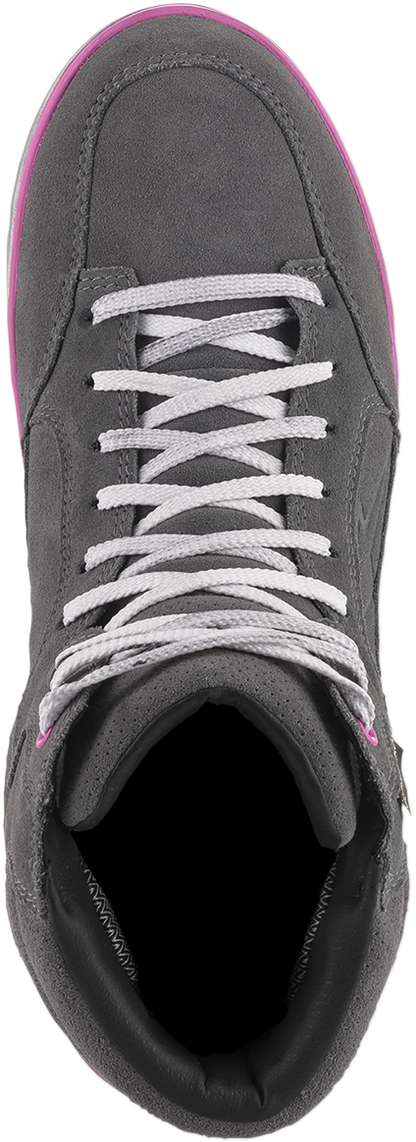 ALPINESTARS J-6 Waterproof Women's Shoes - Gray/Pink - US 10.5 2542220909510.5