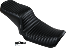 LE PERA Cherokee Seat - Pleated - Black - FL/FX '06-'17 LK-021PT