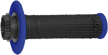 PRO GRIP 708 Lock-On Grips - Blue/Black PA070800BL02