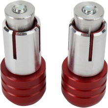 RENTHAL Handlebar End Plugs - Red E192