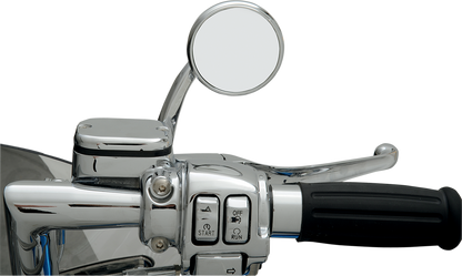 TODD'S CYCLE Mirror - Shooter - Side View - Round - Chrome - Right - Each SMR-1