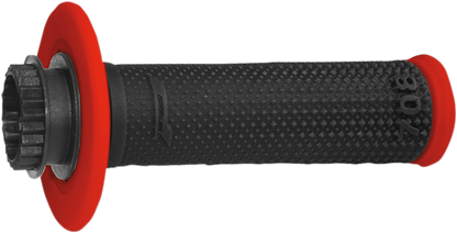 PRO GRIP 708 Lock-On Grips - Red/Black PA070800RO02
