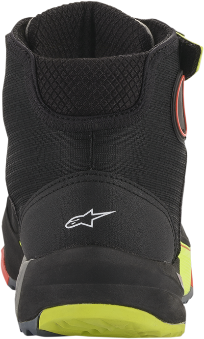 ALPINESTARS CR-X Drystar® Shoes - Black/Red/Yellow Fluorescent - US 11.5 / EU 45 2611820153811.5