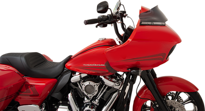 KLOCK WERKS Sport Flare™ Windshield - 6" - Dark Smoke - FLTR KWW-01-0402