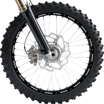 D'COR VISUALS Rim Decal - Suzuki Logo - 21" Front 40-80-206
