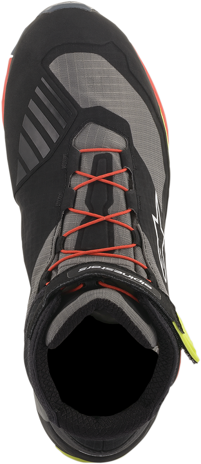 ALPINESTARS CR-X Drystar® Shoes - Black/Red/Yellow Fluorescent - US 12 / EU 45.5 2611820153812