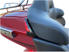CUSTOM DYNAMICS Sequential Tour Pak Seat Back Rest LED Lights - Black/Red - FLH CD-TPBR-14-RB