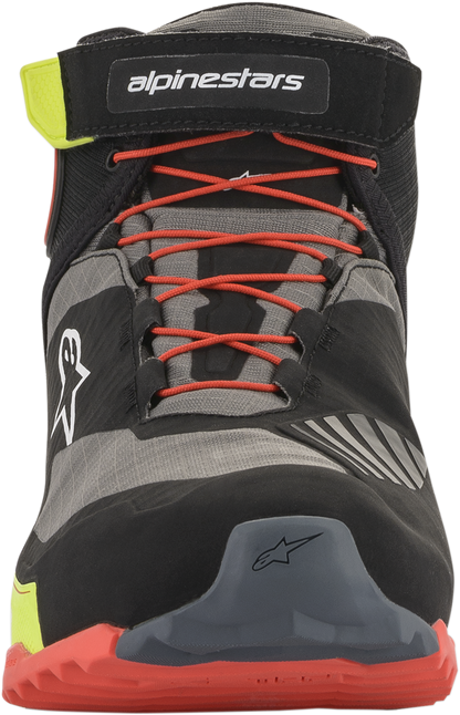 ALPINESTARS CR-X Drystar® Shoes - Black/Red/Yellow Fluorescent - US 10 / EU 43 2611820153810