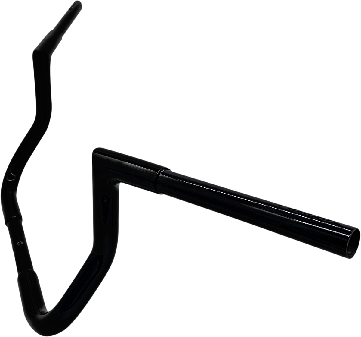 FAT BAGGERS INC. 1-1/4" EZ Install Flat Top Handlebar - 10" - Black 705010-B