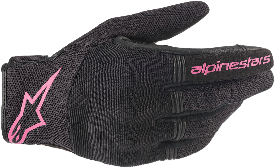 ALPINESTARS Stella Copper Gloves - Black/Fuchsia - Large 3598420-1039-L