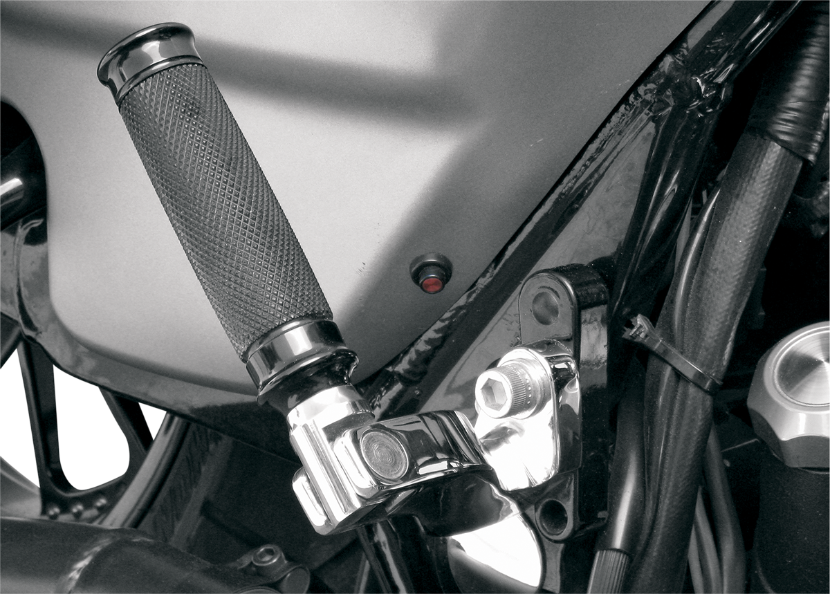 TODD'S CYCLE Vice Foot Pegs - Black VFP-2