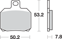 SBS HF Brake Pads 730HF